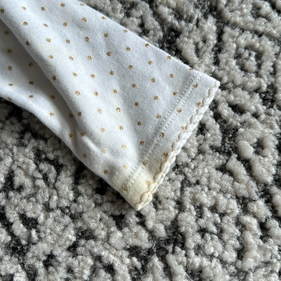 Mud pie sparkle pumpkin onesie size 6-9 months - Picture 3 of 4